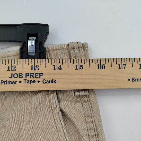 Obey Propaganda Mid-Rise Straight Khaki Pants Slim Skinny Stretch 32 Mens Tan - Picture 14 of 16